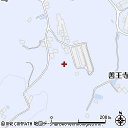 宮城県登米市米山町善王寺武道ケ崎7周辺の地図