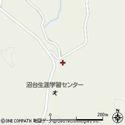 山形県最上郡大蔵村南山1451周辺の地図