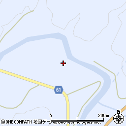 山形県鶴岡市菅野代川端周辺の地図