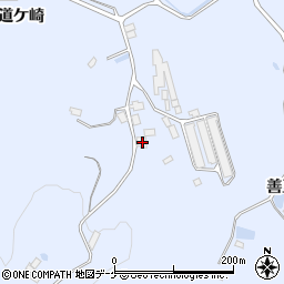 宮城県登米市米山町善王寺武道ケ崎3周辺の地図