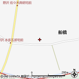 宮城県栗原市瀬峰船橋前周辺の地図