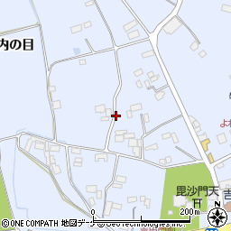 宮城県登米市米山町桜岡江浪周辺の地図
