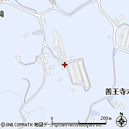 宮城県登米市米山町善王寺武道ケ崎2周辺の地図