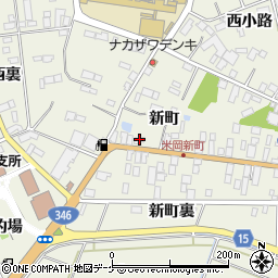 宮城県登米市米山町西野新町27周辺の地図