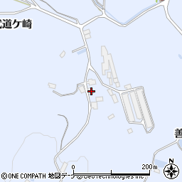 宮城県登米市米山町善王寺武道ケ崎33周辺の地図