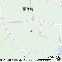 宮城県登米市米山町中津山瀬ケ崎187周辺の地図