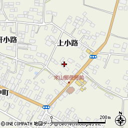 宮城県登米市米山町西野上小路113周辺の地図