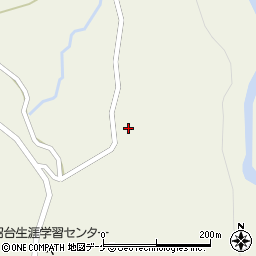 山形県最上郡大蔵村南山1416周辺の地図