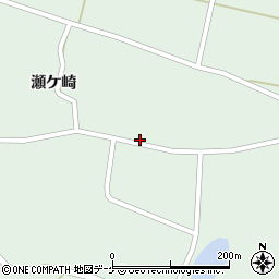 宮城県登米市米山町中津山瀬ケ崎85周辺の地図