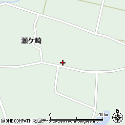 宮城県登米市米山町中津山瀬ケ崎周辺の地図