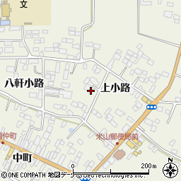 宮城県登米市米山町西野上小路前周辺の地図