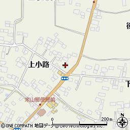 宮城県登米市米山町西野上小路49周辺の地図