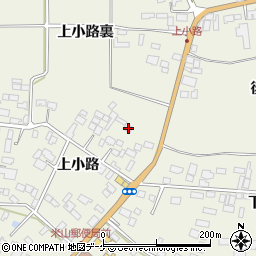 宮城県登米市米山町西野上小路47周辺の地図