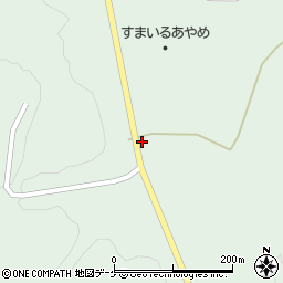 宮城県大崎市古川小野嵐山周辺の地図