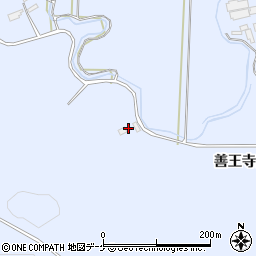 宮城県登米市米山町善王寺武道ケ崎104周辺の地図