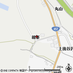 宮城県大崎市岩出山細峯1周辺の地図