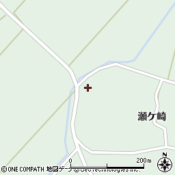 宮城県登米市米山町中津山瀬ケ崎233周辺の地図