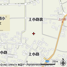 宮城県登米市米山町西野周辺の地図
