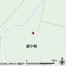 宮城県登米市米山町中津山瀬ケ崎20周辺の地図