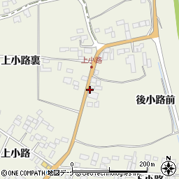 宮城県登米市米山町西野後小路前周辺の地図