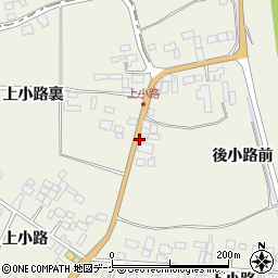 宮城県登米市米山町西野（後小路前）周辺の地図