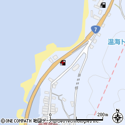 ＥＮＥＯＳ温海ＳＳ周辺の地図
