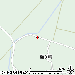 宮城県登米市米山町中津山瀬ケ崎17周辺の地図