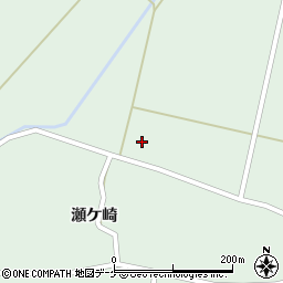 宮城県登米市米山町中津山（長根下）周辺の地図