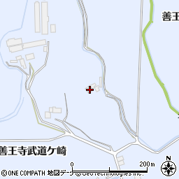 宮城県登米市米山町善王寺武道ケ崎66周辺の地図