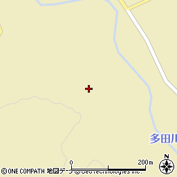 宮城県加美郡加美町上多田川小笹森周辺の地図