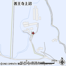 宮城県登米市米山町善王寺武道ケ崎87周辺の地図