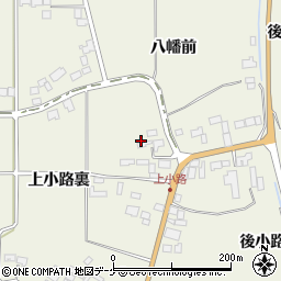 宮城県登米市米山町西野上小路裏111-1周辺の地図