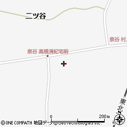 宮城県栗原市瀬峰泉谷4周辺の地図