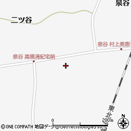 宮城県栗原市瀬峰泉谷5周辺の地図