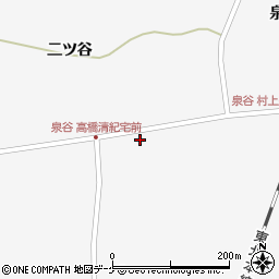 宮城県栗原市瀬峰泉谷4-2周辺の地図