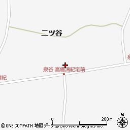 宮城県栗原市瀬峰泉谷92周辺の地図