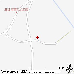 宮城県栗原市瀬峰泉谷37-2周辺の地図