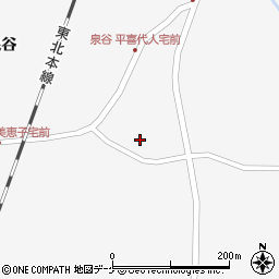 宮城県栗原市瀬峰泉谷31周辺の地図