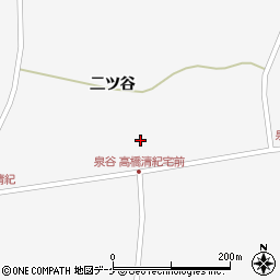 宮城県栗原市瀬峰泉谷93周辺の地図
