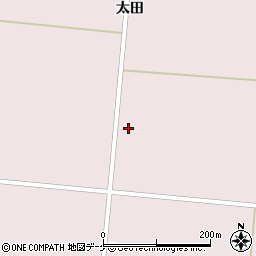 宮城県登米市南方町大埣周辺の地図