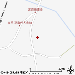 宮城県栗原市瀬峰泉谷47-9周辺の地図