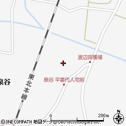 宮城県栗原市瀬峰泉谷137周辺の地図