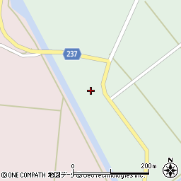 宮城県登米市米山町中津山大埣周辺の地図