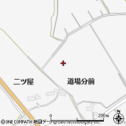宮城県大崎市岩出山下野目（道場分前）周辺の地図