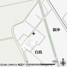 宮城県大崎市岩出山下野目（白鳥）周辺の地図