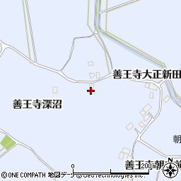 宮城県登米市米山町善王寺深沼81周辺の地図