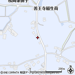 宮城県登米市米山町桜岡峯前子173周辺の地図