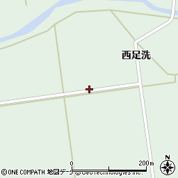 宮城県登米市米山町中津山（成田）周辺の地図