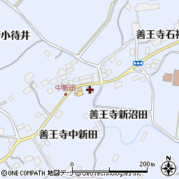 善王寺簡易郵便局周辺の地図
