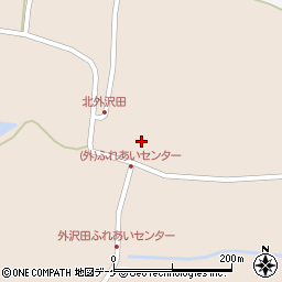 宮城県栗原市高清水外沢田108-1周辺の地図